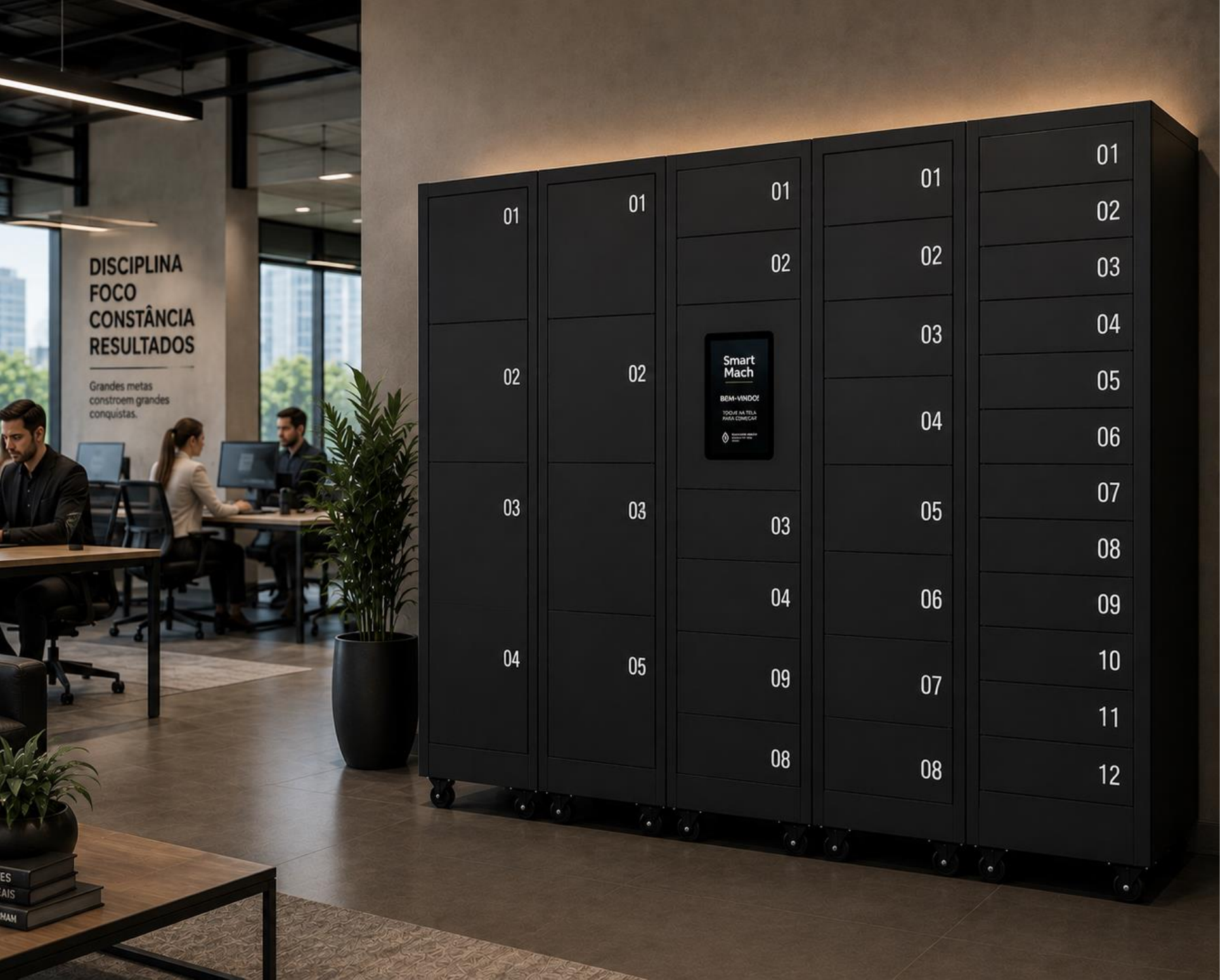 Smart Locker em Empresas